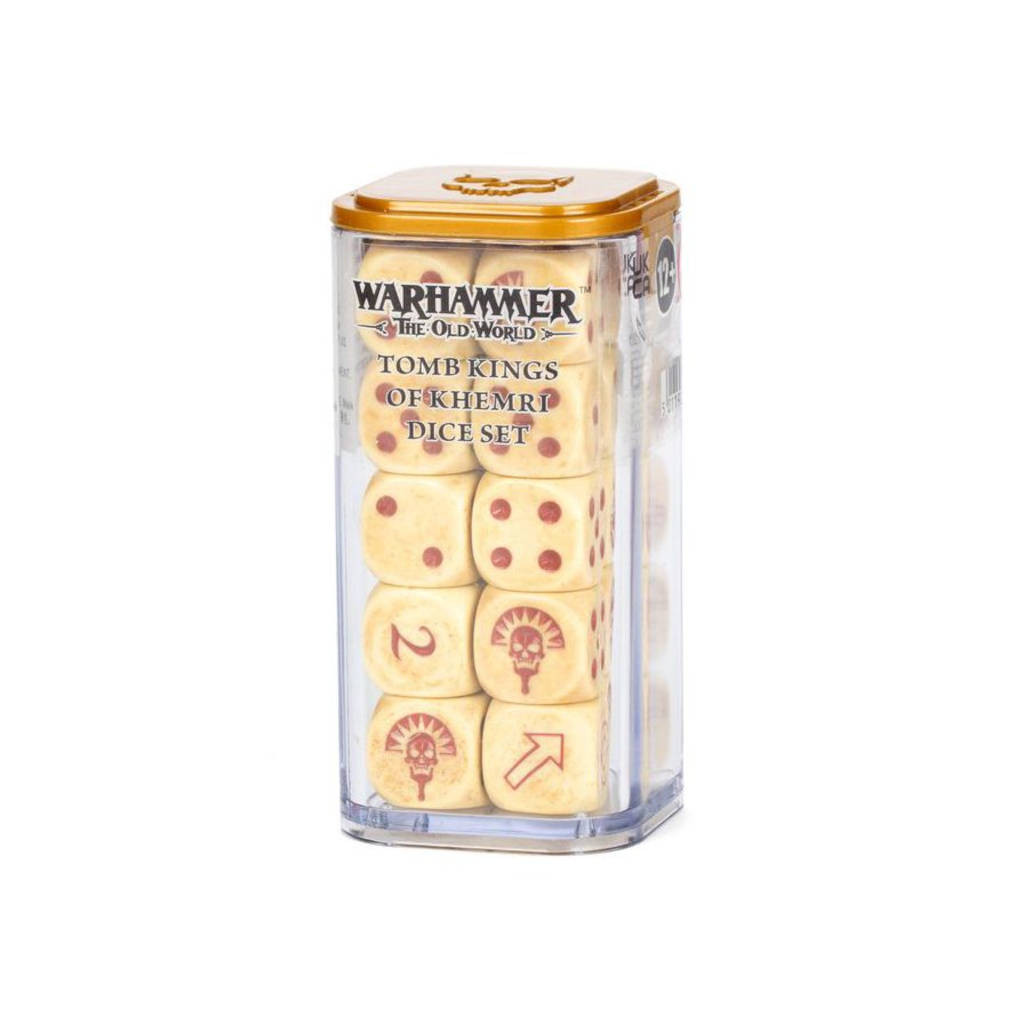 Warhammer : The Old World - Set de dés Tomb Kings of Khemri
