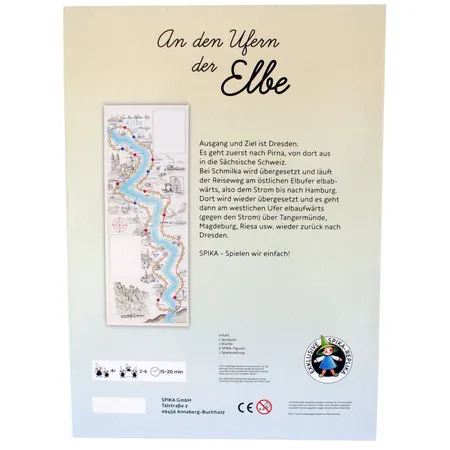 Spika An den Ufern der Elbe