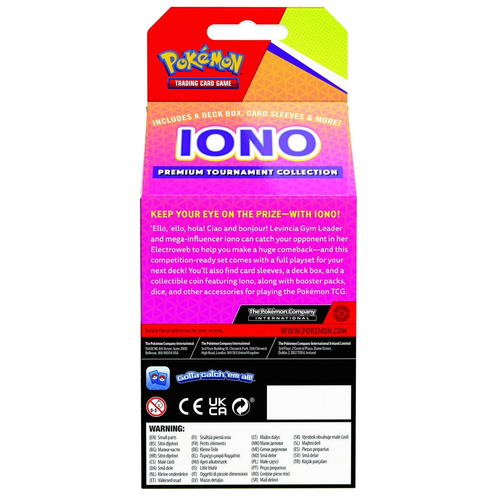 Pokémon-Sammelkartenspiel: Iono Premium-Turnierkollektion