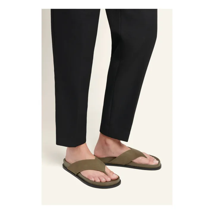 A. Emery Sandales Alma | Vert kaki