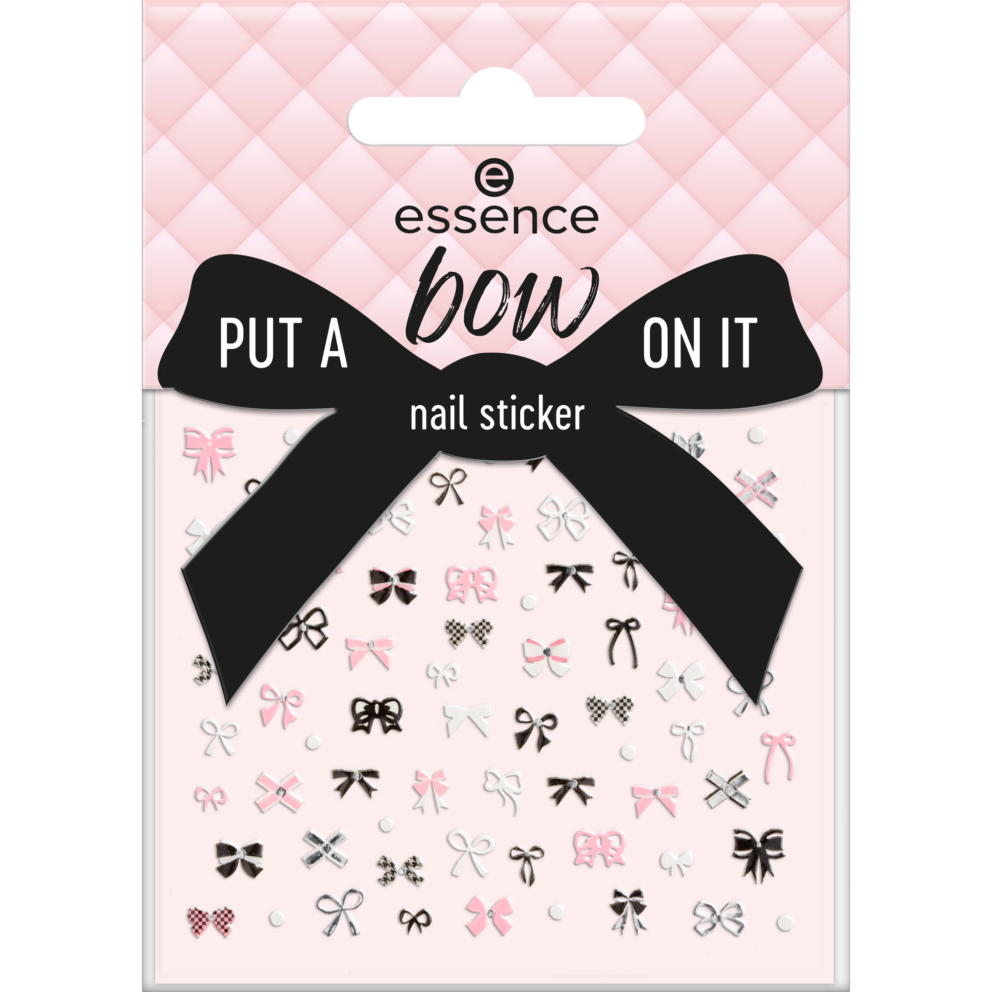 PUT A bow ON IT nail sticker