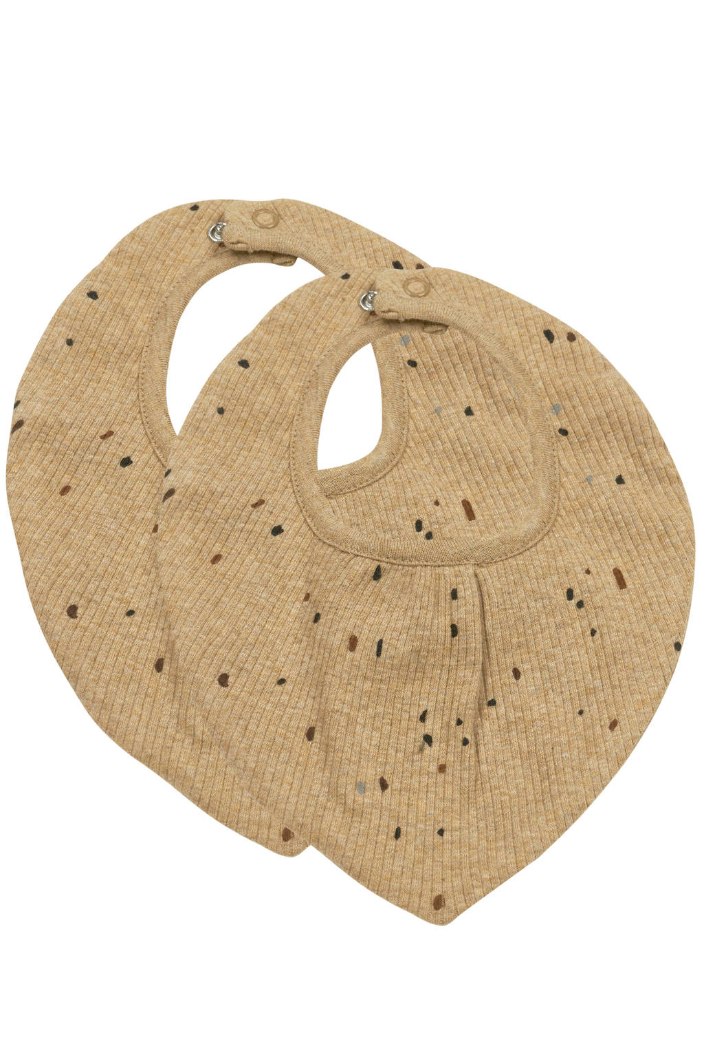 bandana Rib Mini Spot - set van 2 toffee melange