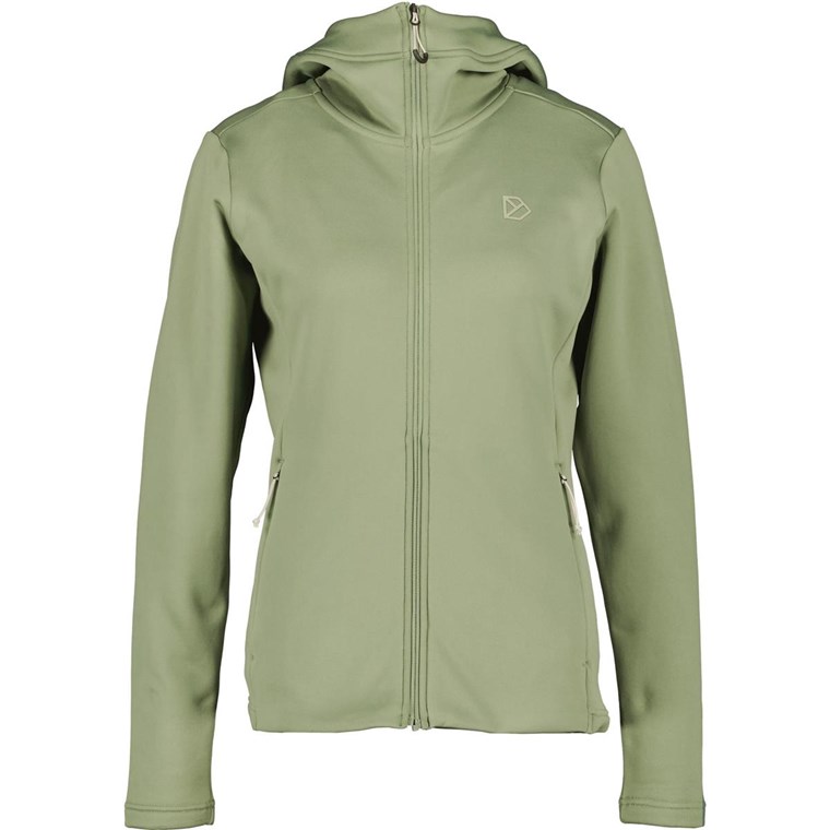 Didriksons Anneli Wns Fullzip 2omen Light Moss
