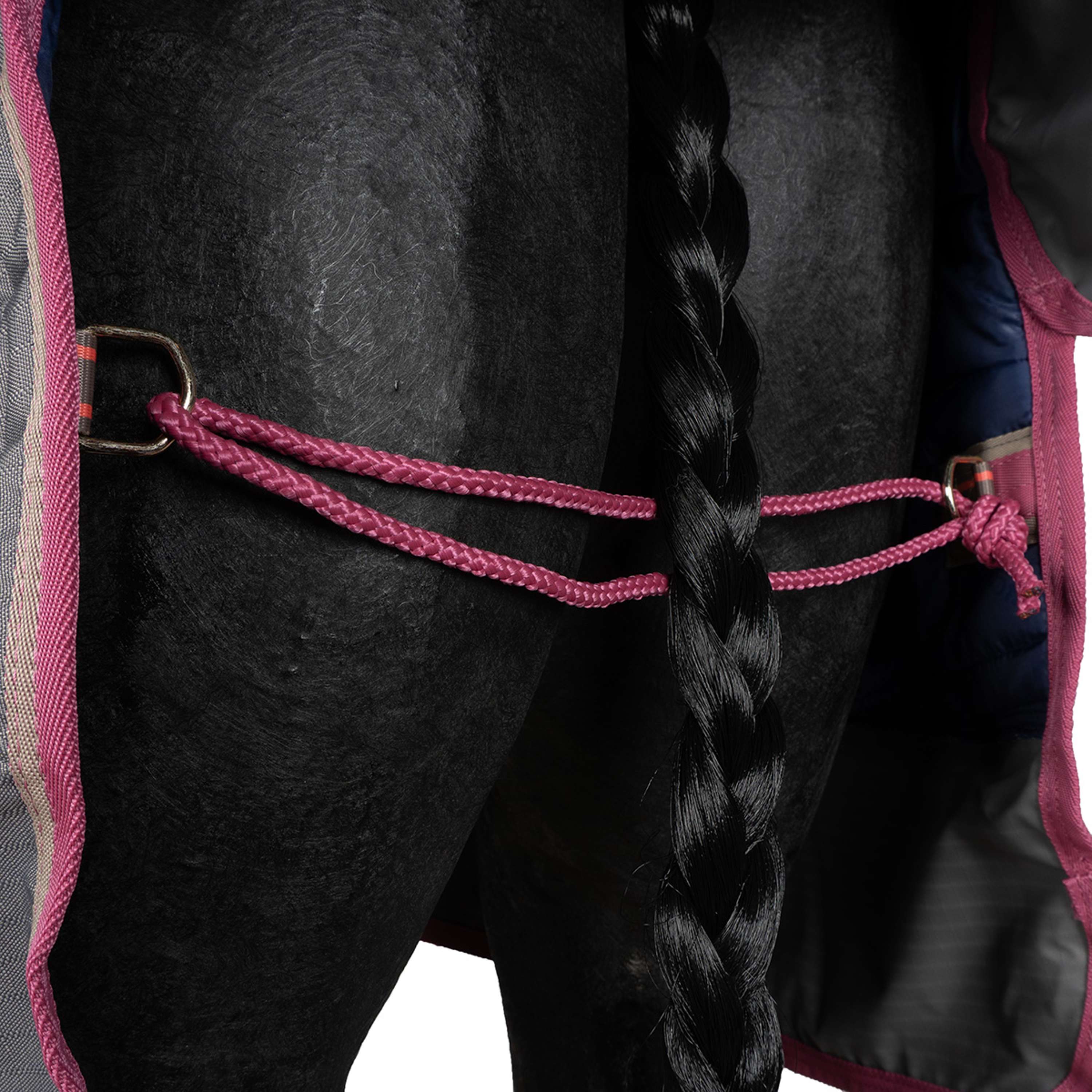 Bucas Freedom Turnout 150/150g Full Neck Smoke Grey