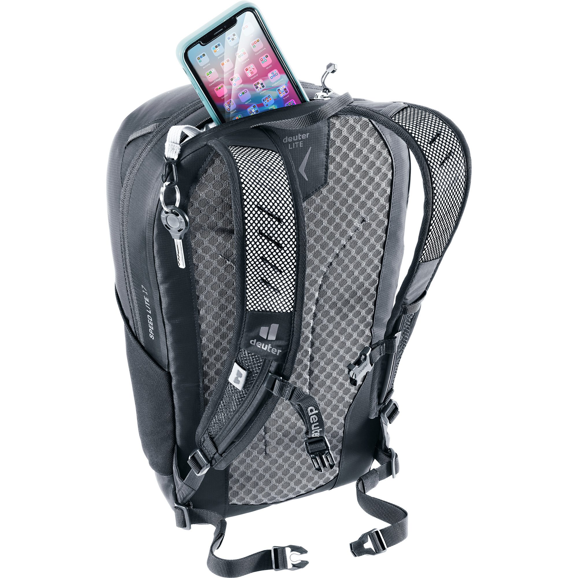 deuter Speed Lite 17 Rucksack schwarz