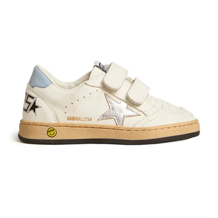 Golden Goose Baskets Scratchs Ballstar | Bleu ciel