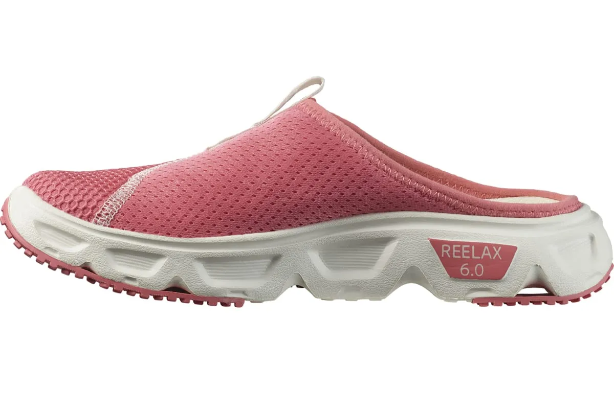 Salomon Women's Reelax Slide 6.0 Tea Rose/White/Vanilla Ice