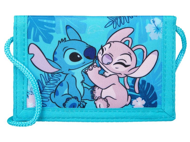 Undercover Portemonnaie Lilo & Stitch 13 cm x 8 cm Geldbeutel mit Umhängeschnur
