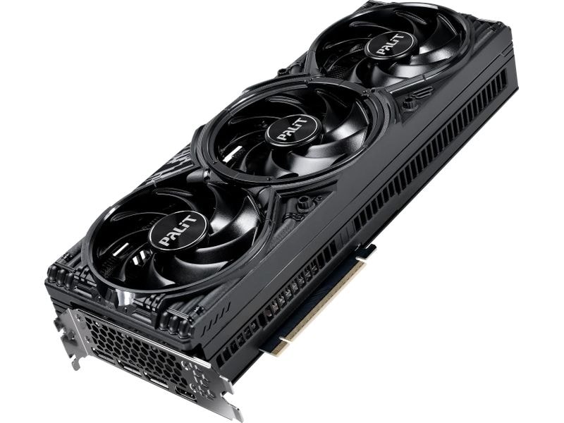 Palit Grafikkarte GeForce RTX 5080 GamingPro V1 16 GB Gamer-Grafikkarte mit 16 GB GDDR7-Speicher, ermöglicht Auflösungen bis zu 8k