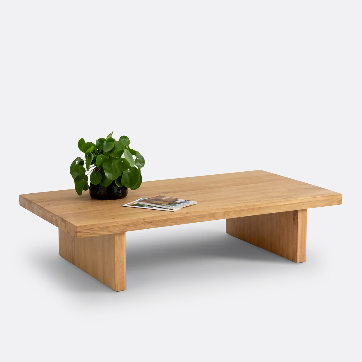 LA REDOUTE INTERIEURS<br>Mesa de centro em carvalho maciço L150 cm, Vova