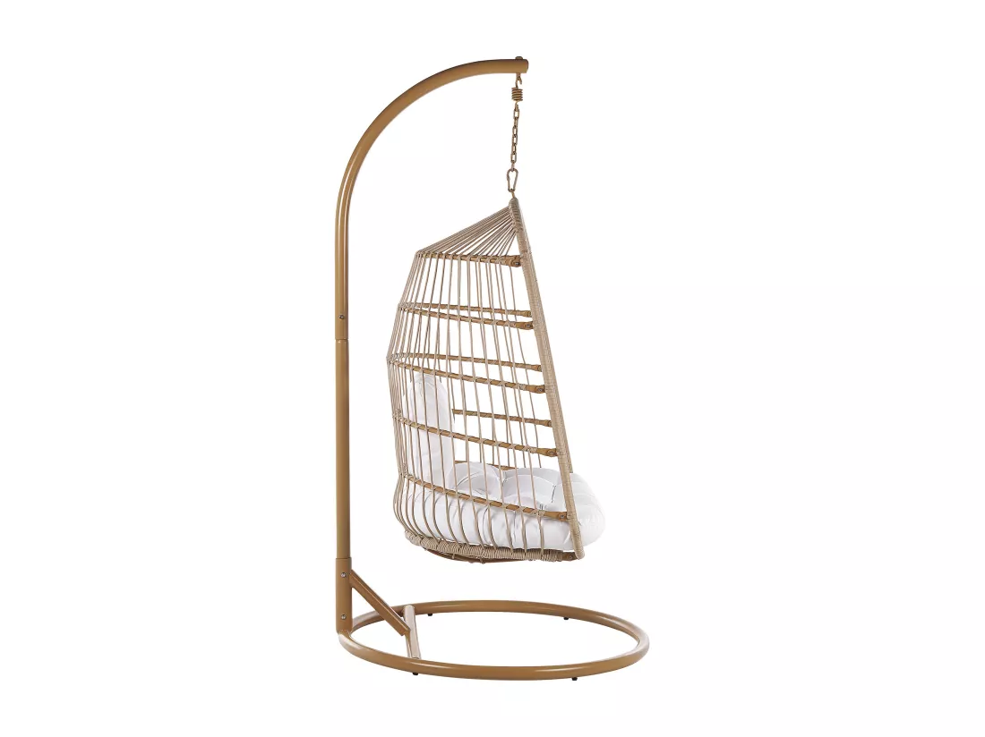 Fauteuil suspendu avec support ALLERA Beige