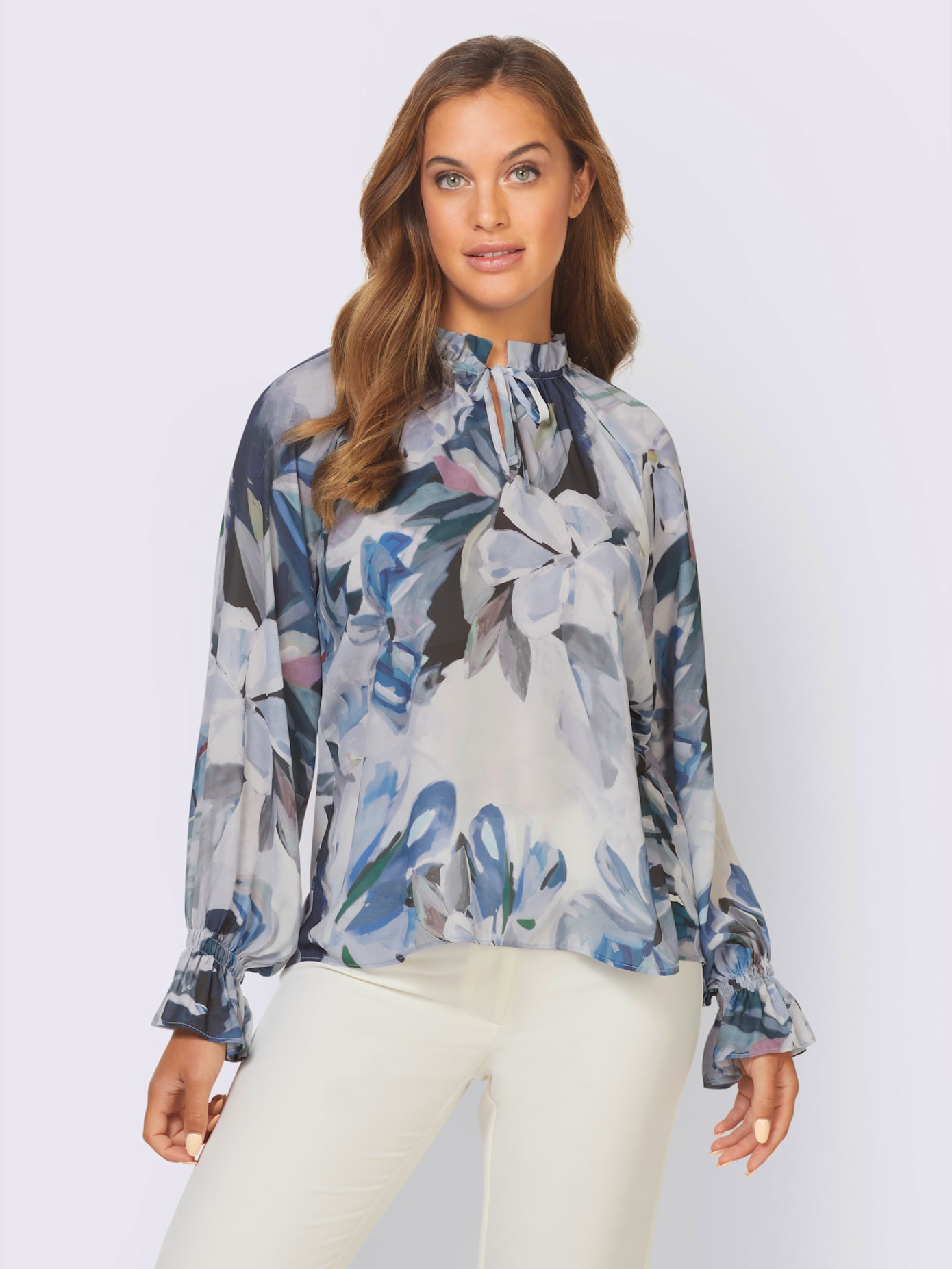 Chemisier patte boutonnée fantaisie
