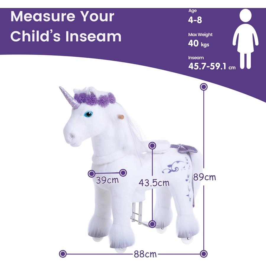PonyCycle® Purple Unicorn - groß