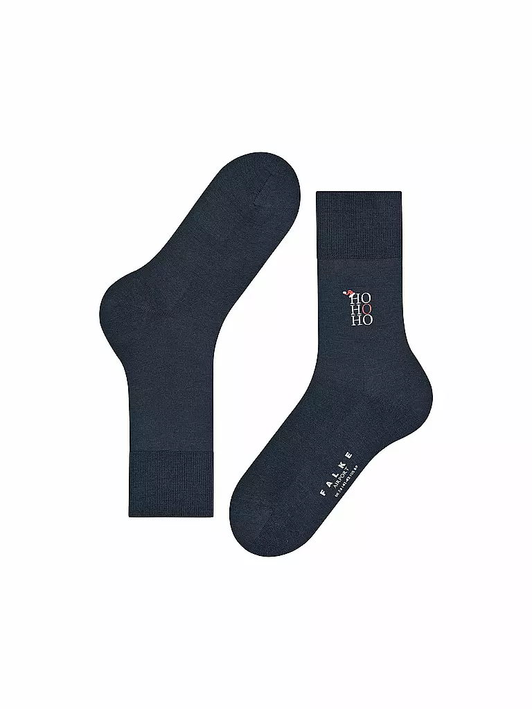 FALKE Socken AIRPORT space blue blau