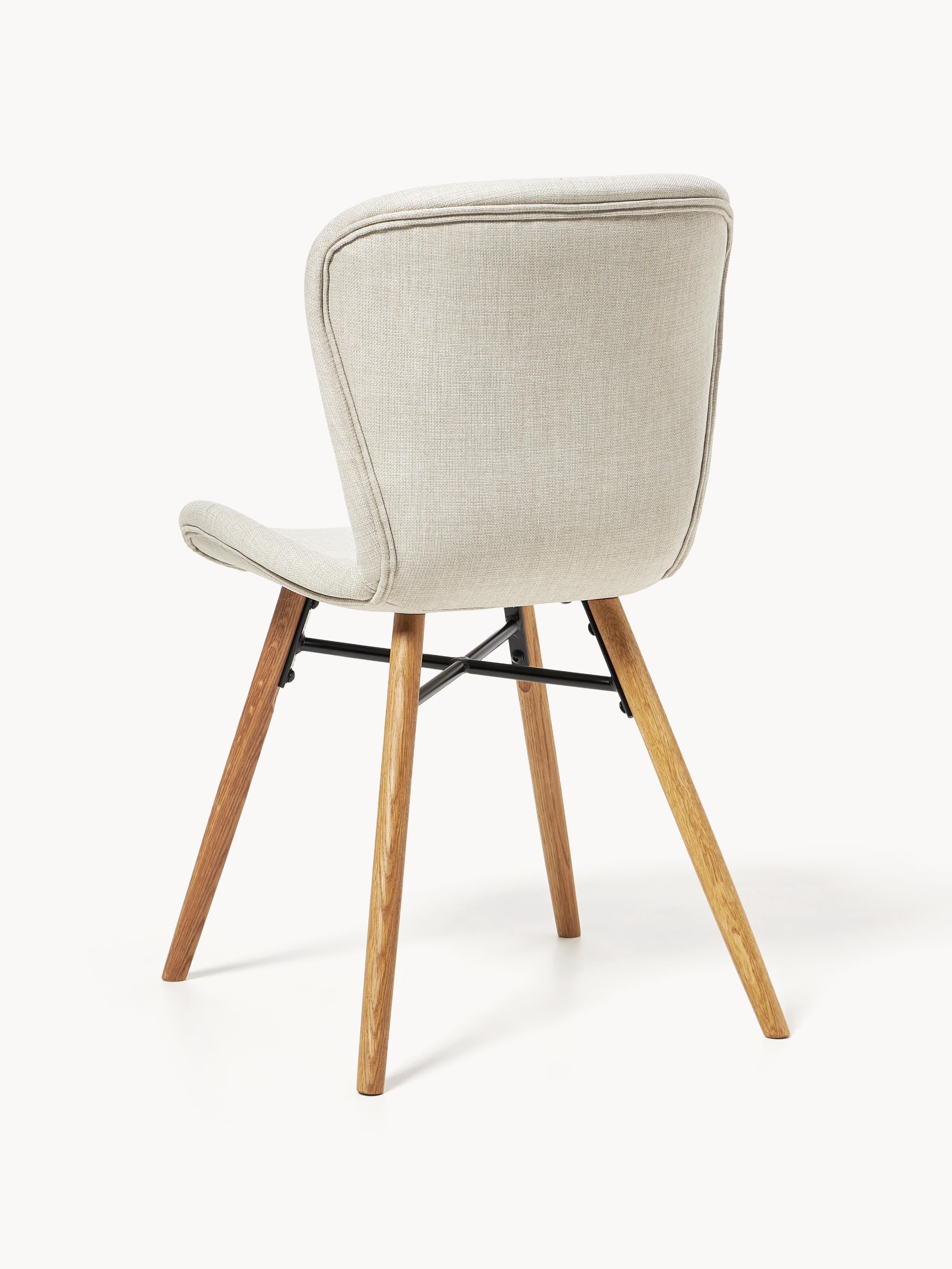 Gestoffeerde stoelen Batilda, 2 stuks