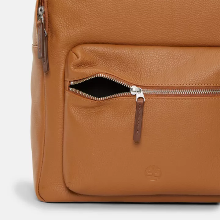 Sac à dos en cuir Tuckerman en marron