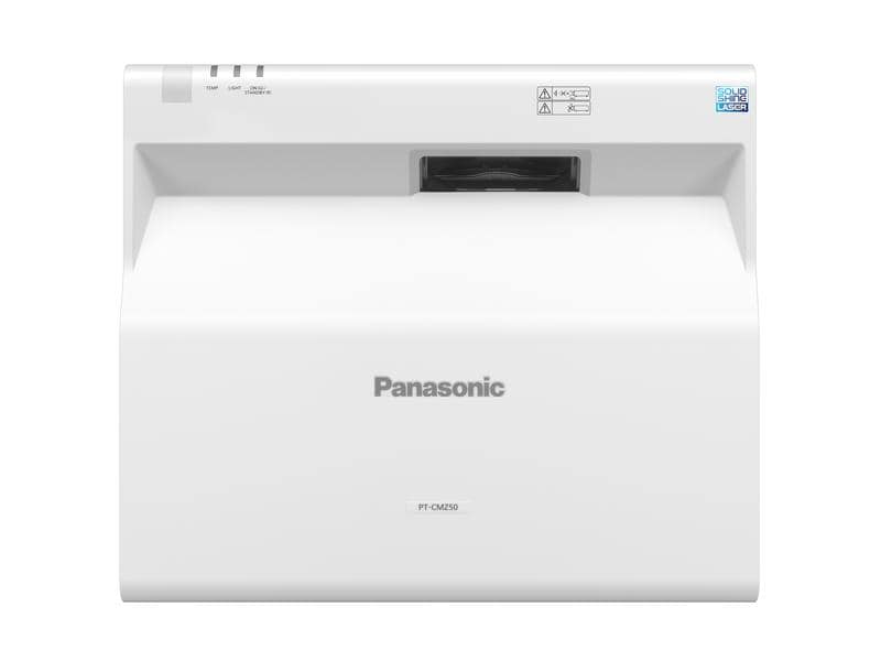 Panasonic Ultrakurzdistanzprojektor PT-CMZ50 Weiss Ultra-Kurzdistanz-Projektor für flexible Lern- und Besprechungsraumumgebungen