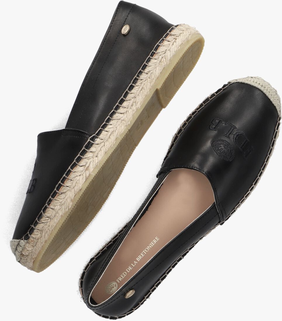 FRED DE LA BRETONIERE zwarte fred de la bretoniere espadrilles 152010254