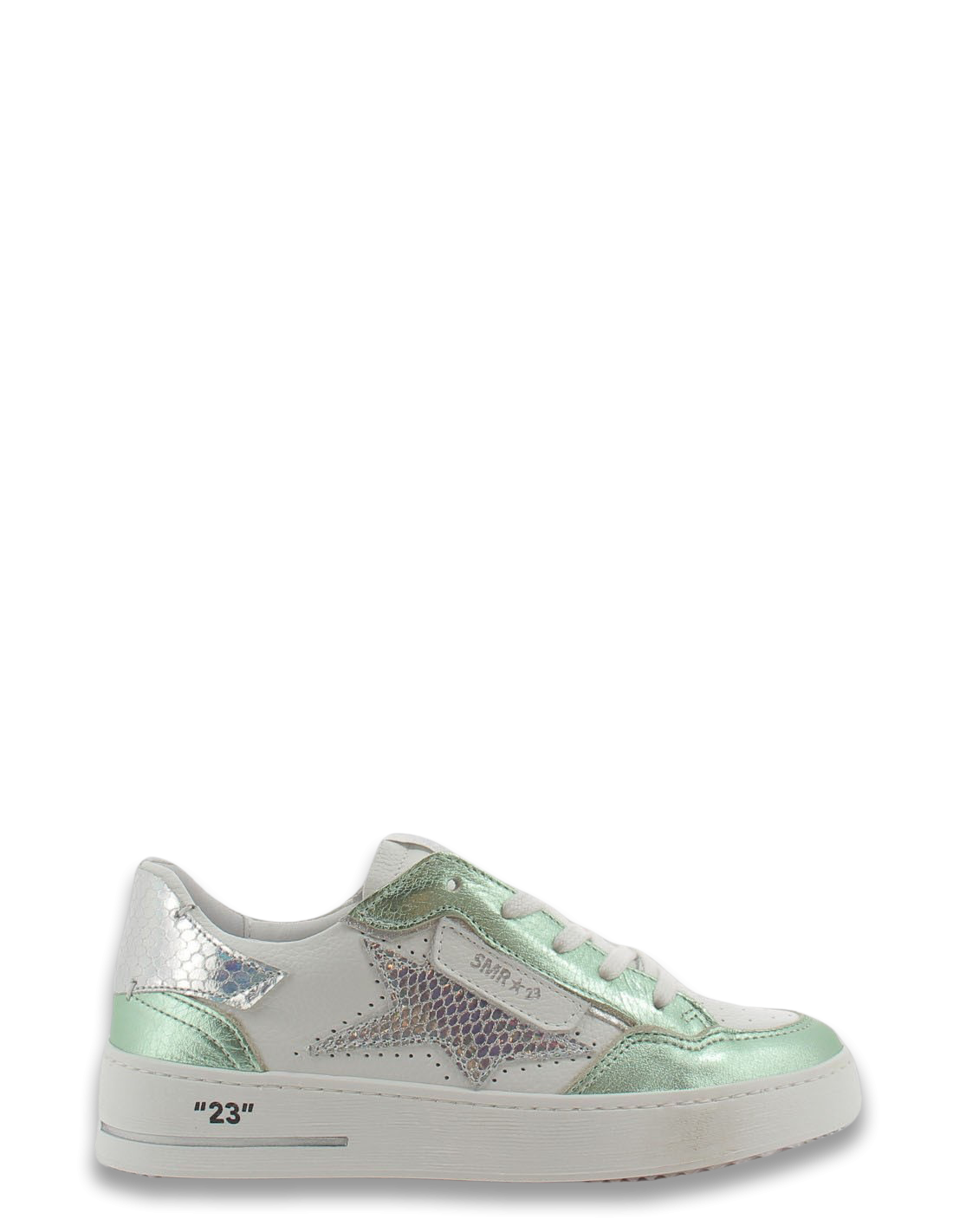 semerdjian Baskets de Ville Femme Ale Blanc/Vert