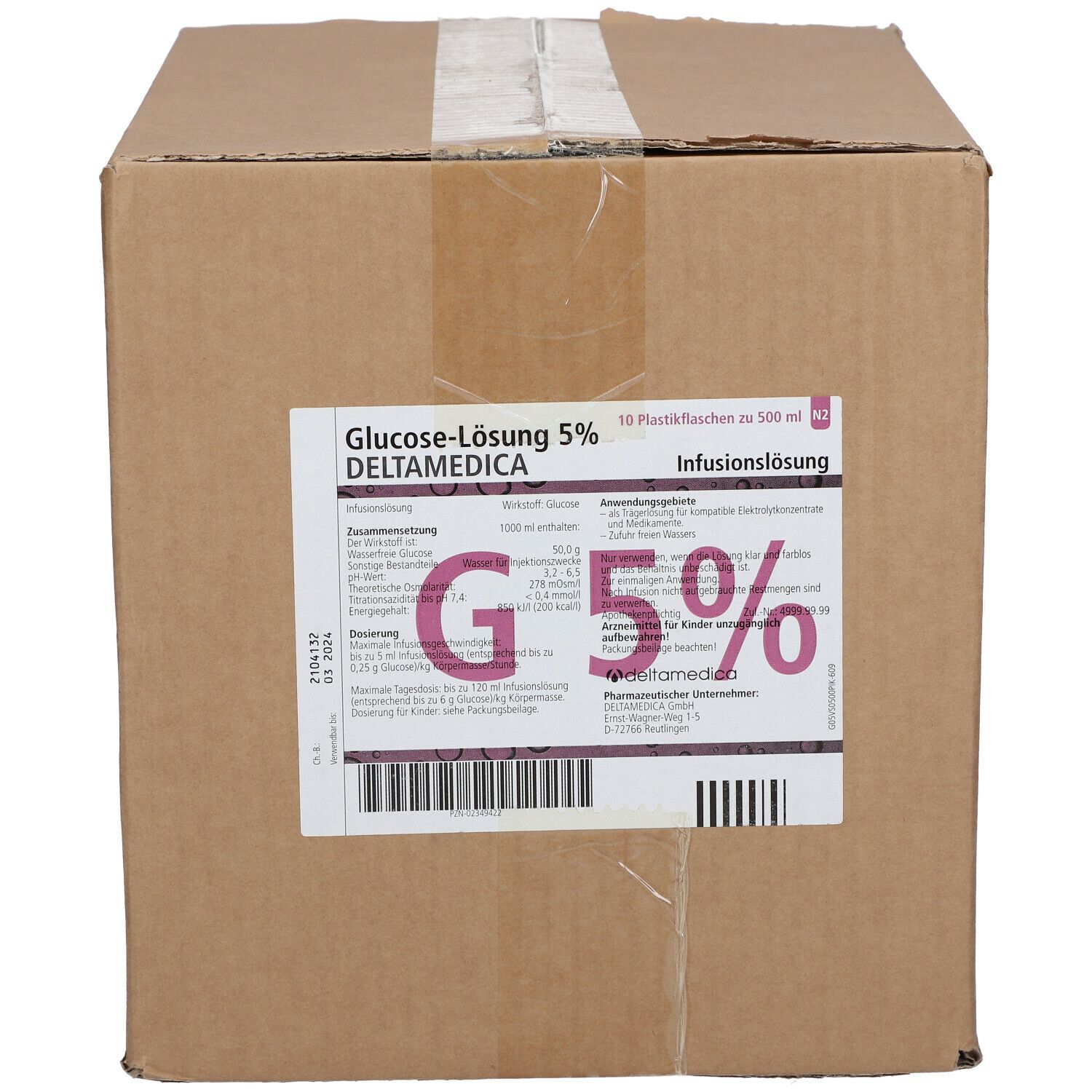 Glucose-Lösung 5% DELTAMEDICA