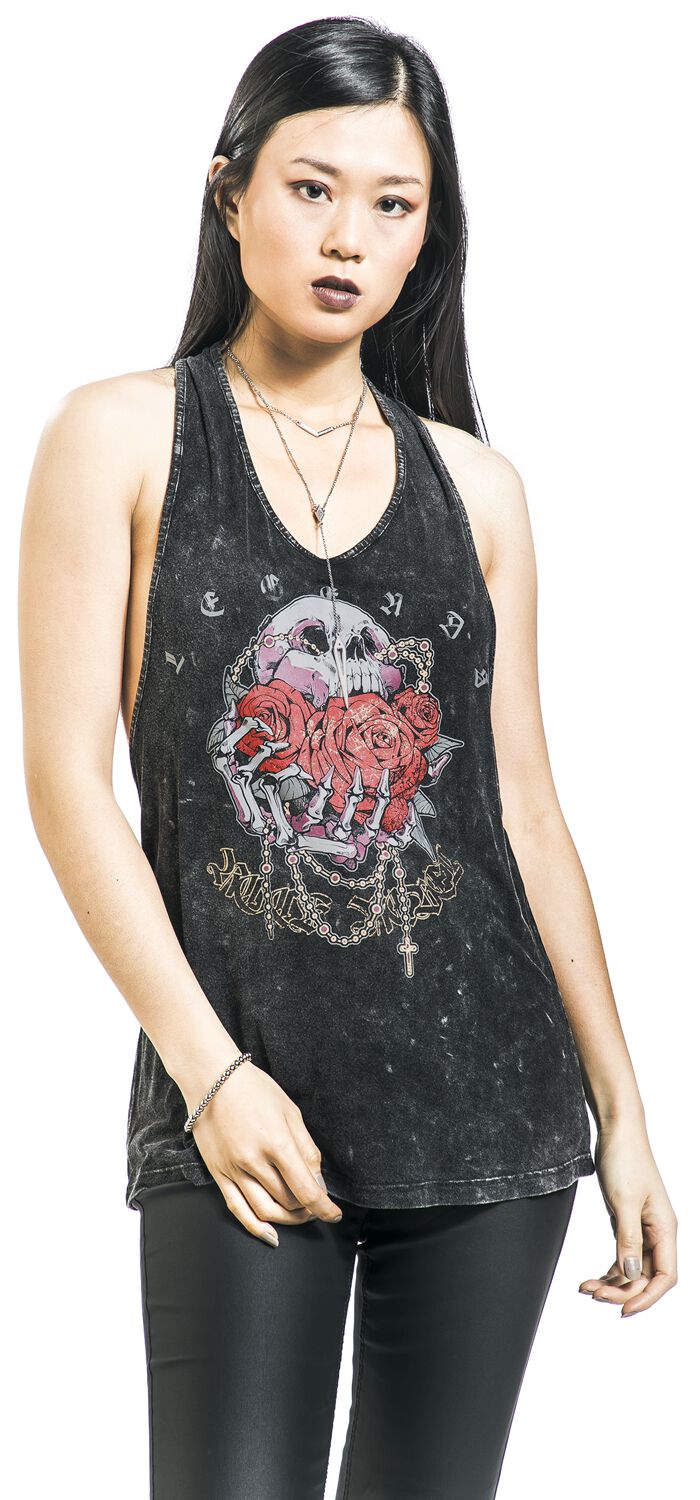 Top With Large Frontprint | Rock Rebel by EMP Top