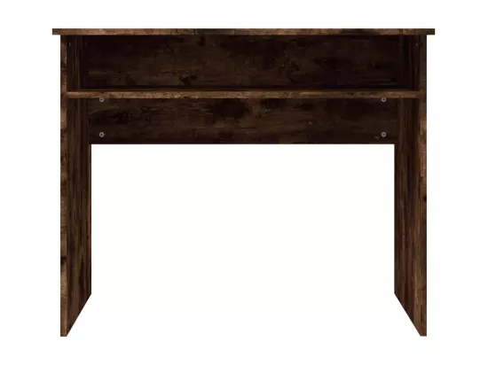 Bureau Chêne fumé 90x50x74 cm Bois d'ingénierie
