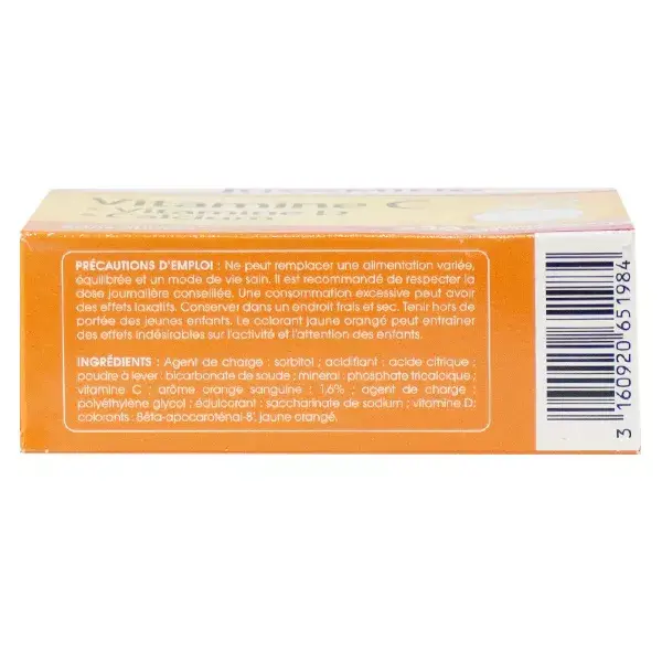 Juvamine Vitamina C, Vitamina D e Cálcio 30 comprimidos efervescentes