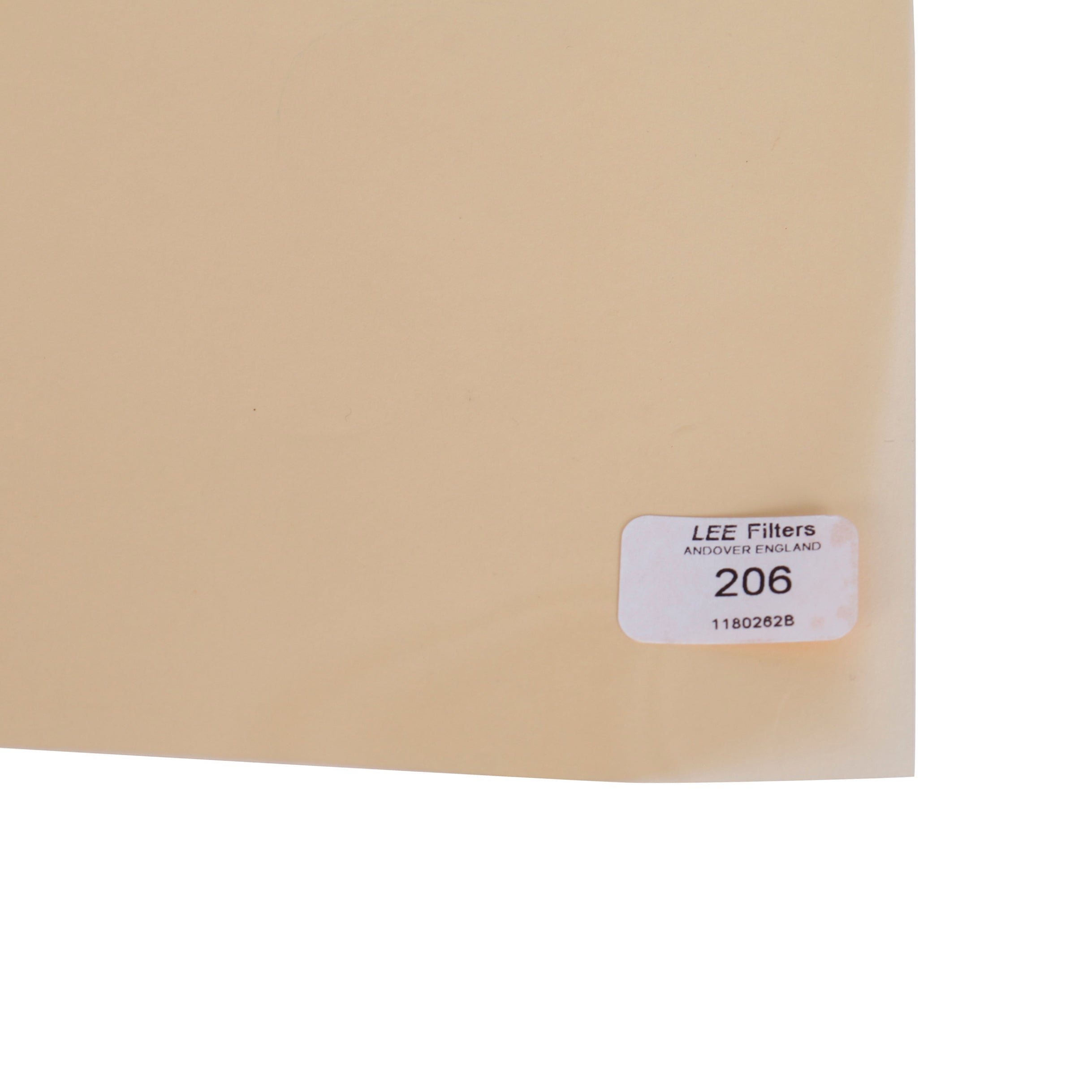 LEE filter 120 x 50cm 206 quarter C.T. orange