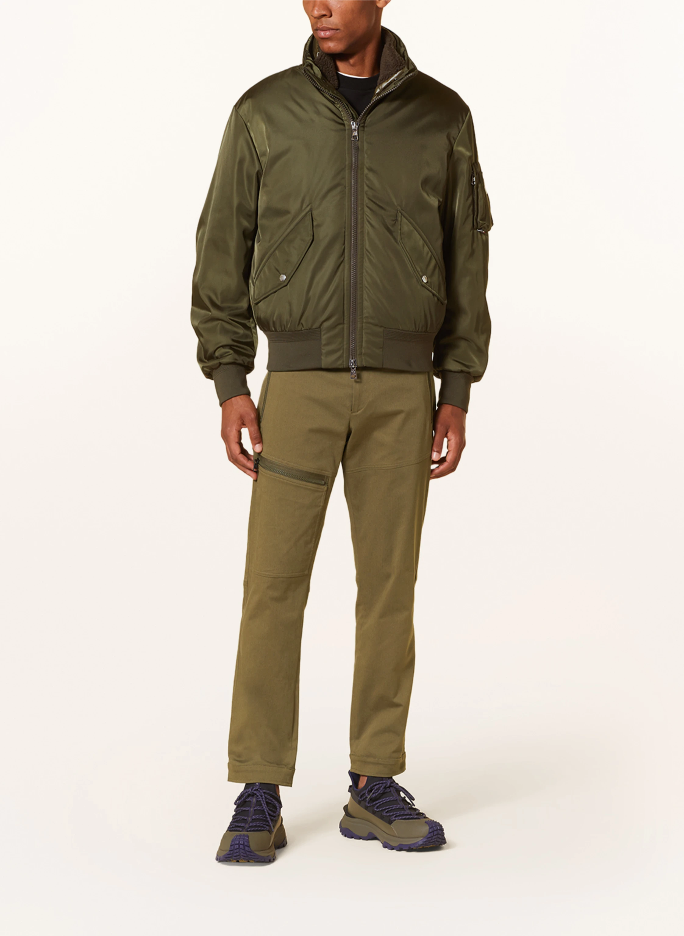 MONCLER 3-in-1-Daunenjacke TIMUR mit Teddyfell