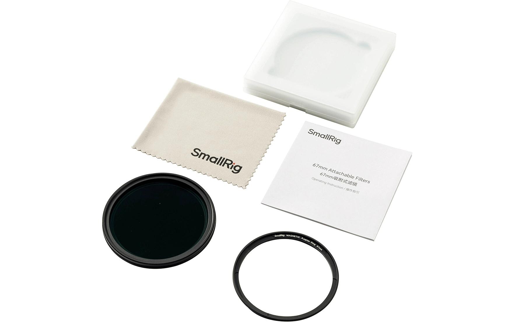 Aufsteckbarer VND-Filter ND2-ND32 (1-5 Stop) 67mmFür mobile Filmemacher