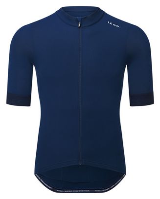 Maillot Manches Courtes Le Col Pro II Bleu Navy