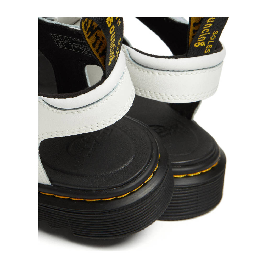 Dr. Martens Klaireleren sandalen wit