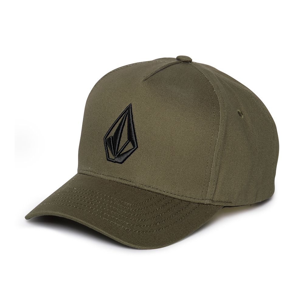 Volcom EMBOSSED STONE - Casquette Homme wintermoss