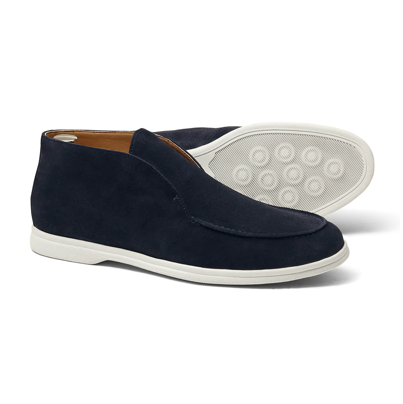 Sasha-Boots en veau velours marine