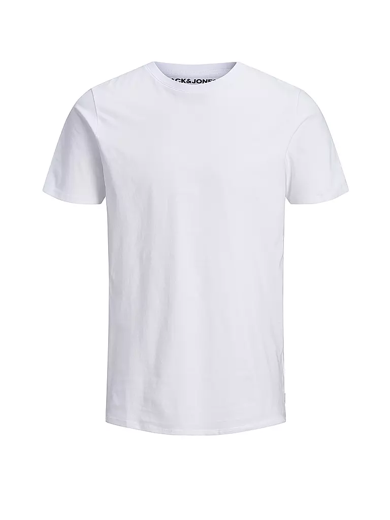 JACK & JONES T-Shirt JJEORGANIC weiss