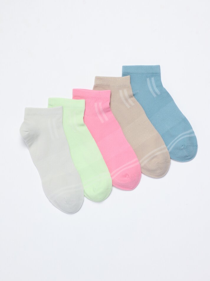 Pacote com 5 pares de meias esportivas - Lima