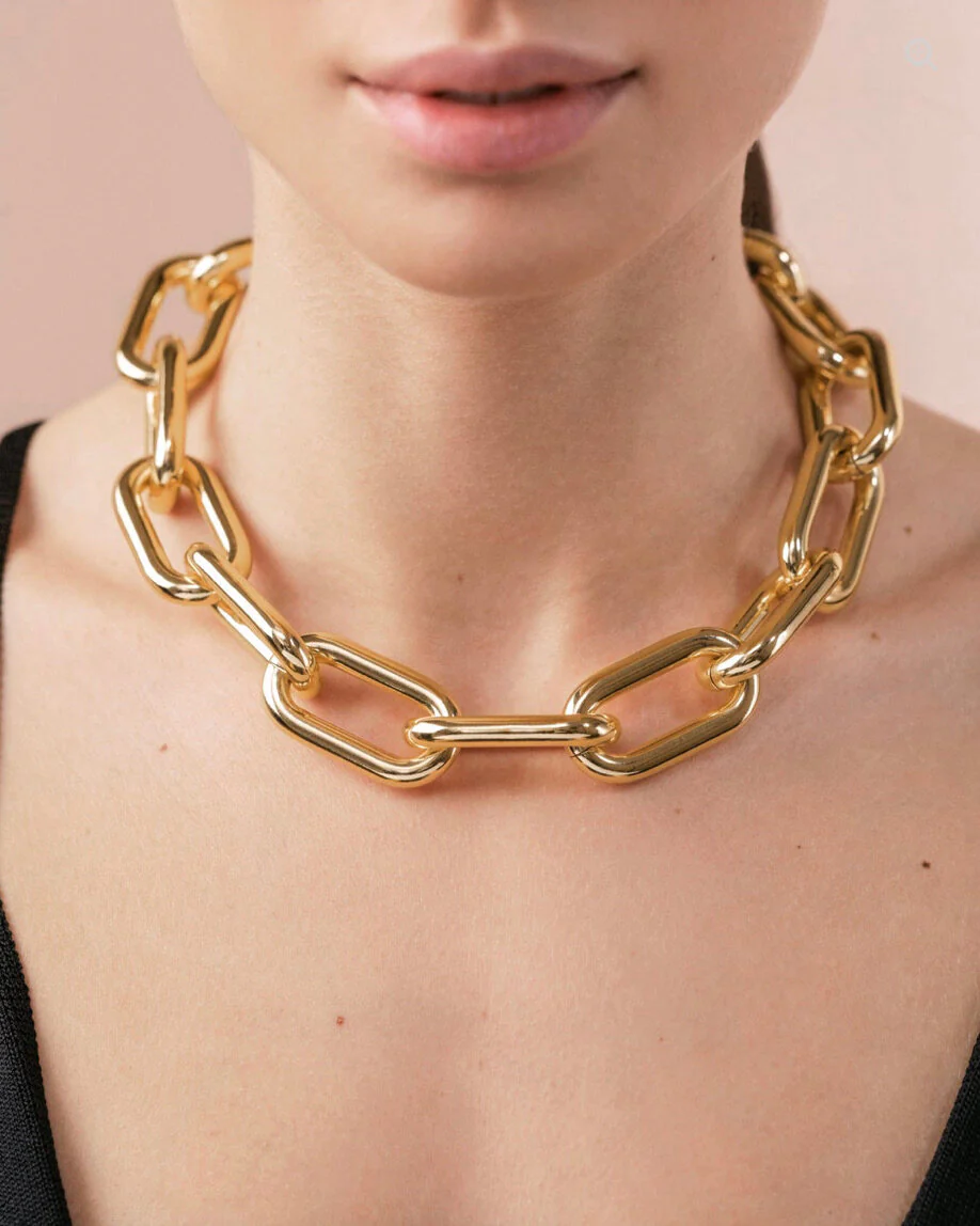 Federica Tosi  Lace Norah halskæde - 18 karat forgyldt
