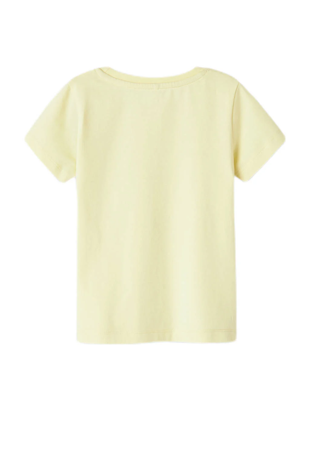 NAME IT t-shirt lichtgeel