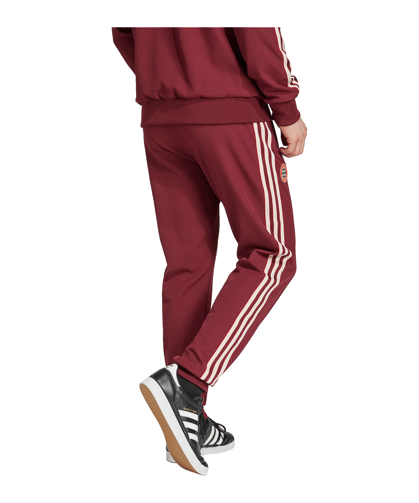 adidas FC Bayern München Terrace Icon Trainingshose Rot