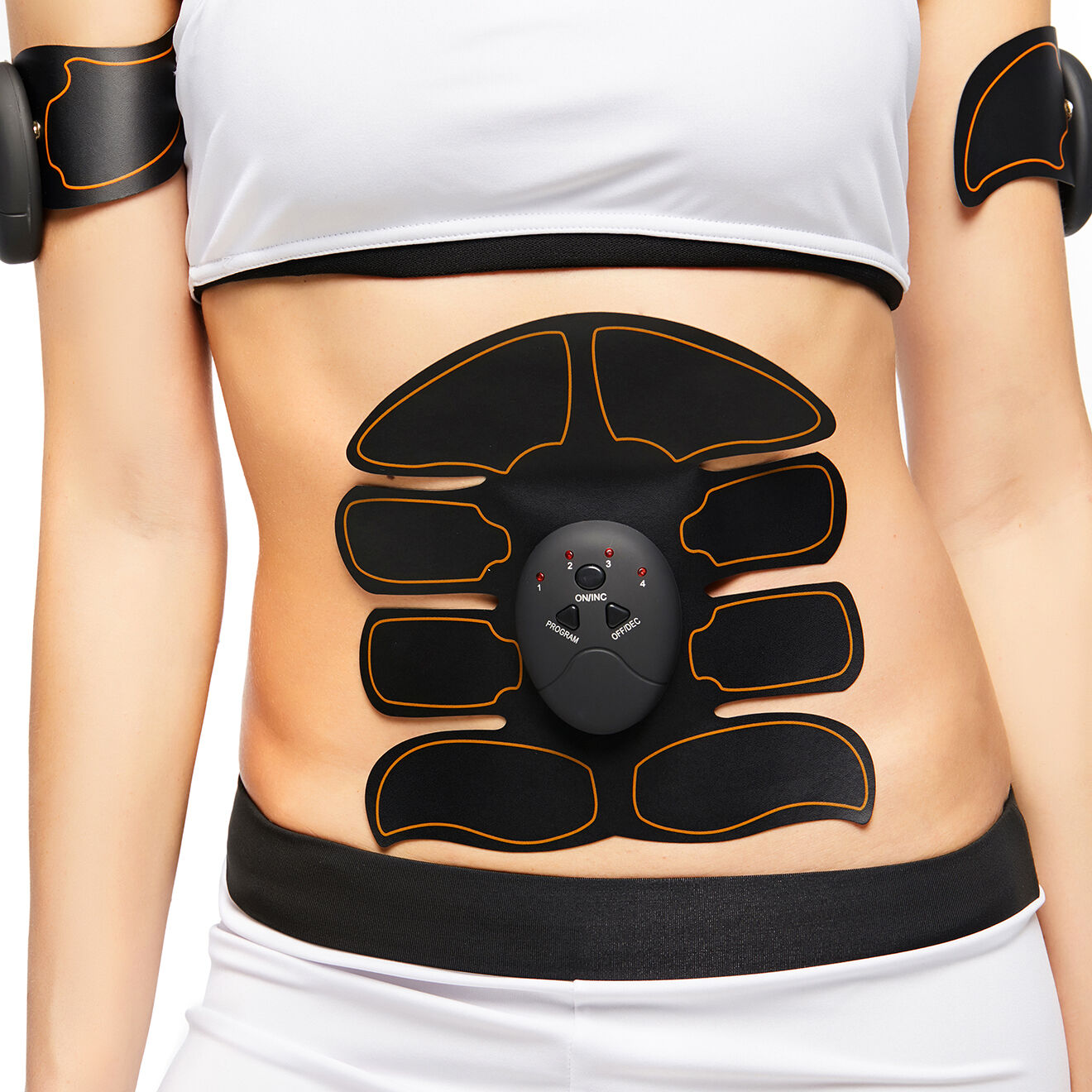 Onamaste Electro stimulateur musculaire noir