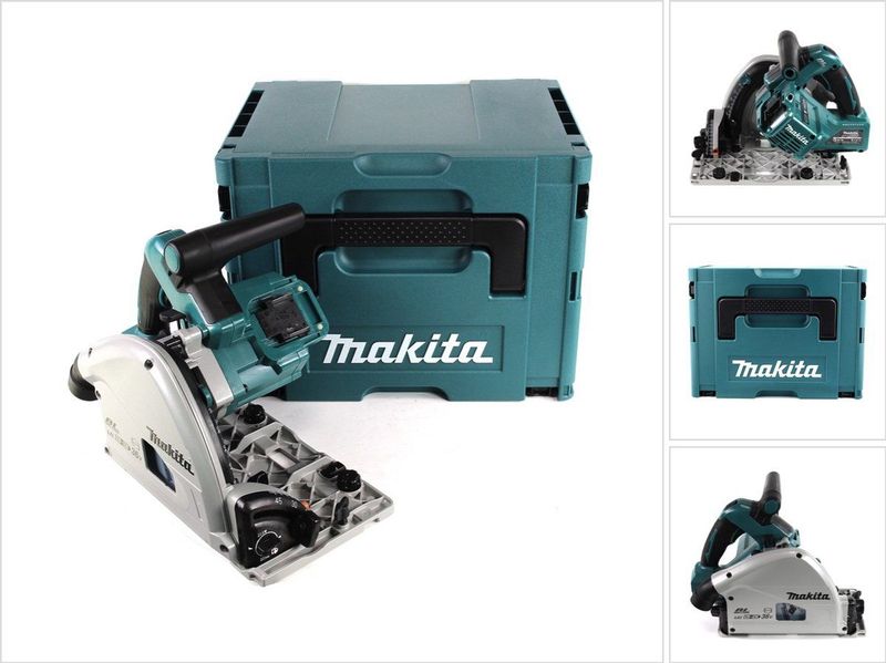 Makita  Invalcirkelzaag Dsp600zj 2x18v 165 Mm - Losse Body (geleverd zonder accu en lader)