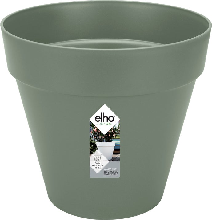 Elho bloempot Loft Urban groen D 19,3 H 17,5 cm