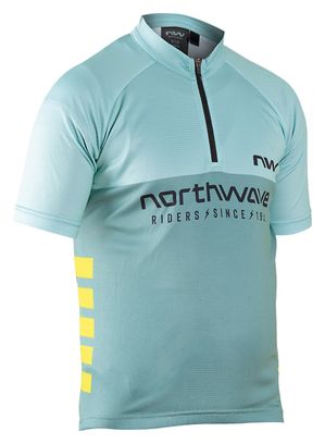 Maillot Manches Courtes Enfant Northwave Force Evo Bleu