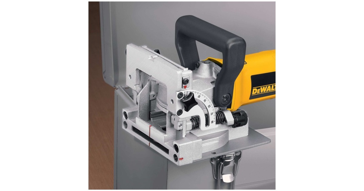 DEWALTDW682K-QS Lamellenfrees, 100mm  (Geel/zwart, Incl. Transportkoffer)