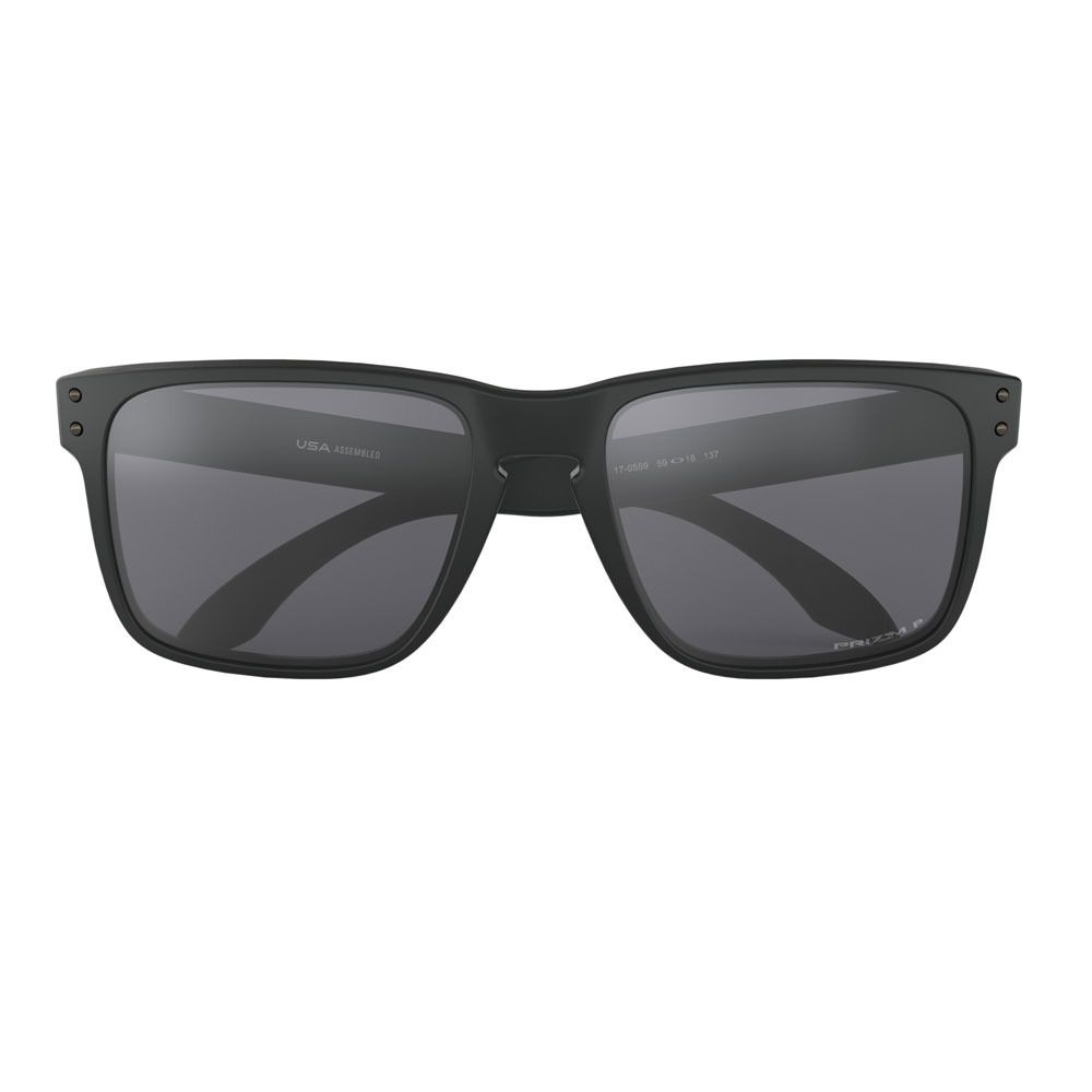 Oakley HOLBROOK XL - Lunettes de soleil polarisés matte black/prizm black