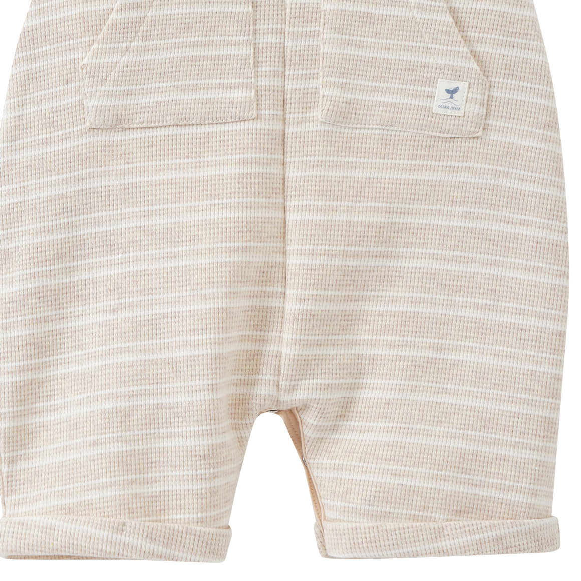 Topomini Pure Collection Baby Strampler und Body im Set creme / beige