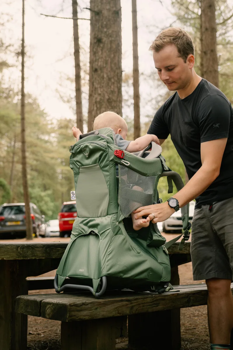 Osprey Poco Child Carrier Koseret Green