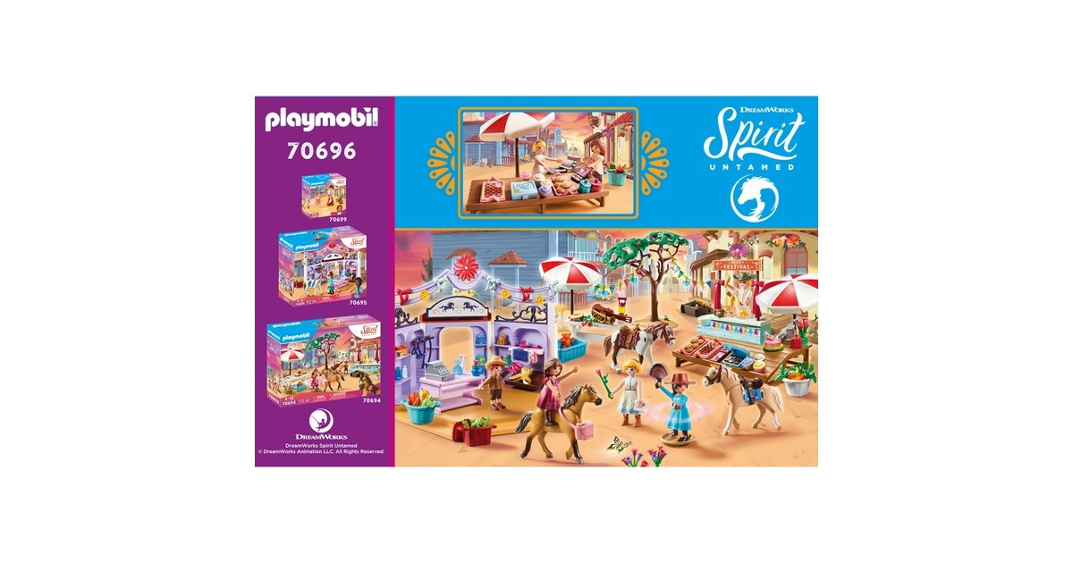 PLAYMOBILSpirit - Miradero snoepwinkel Constructiespeelgoed  (70696)