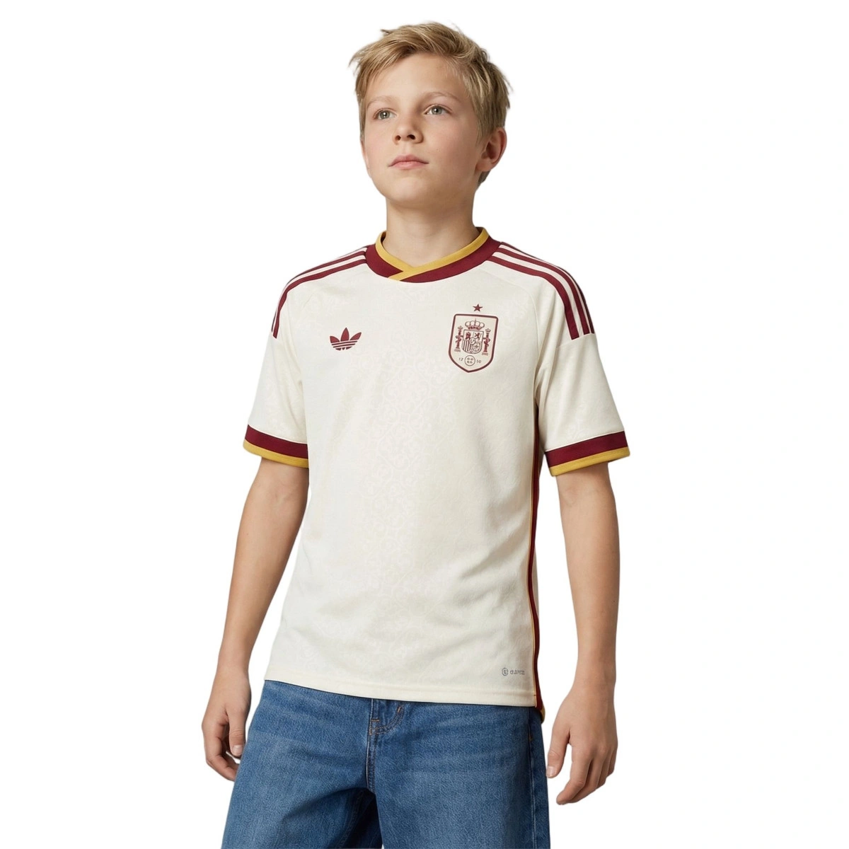 Camisola adidas Espanha Segundo equipamento Mundial 2026 Criança