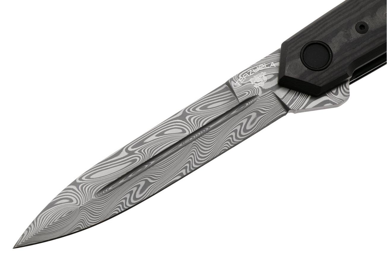 Fox Pacifico FX-ATC-OG02 DCF Thor Damasteel, Black Camo FatCarbon, zakmes, Terzuola design